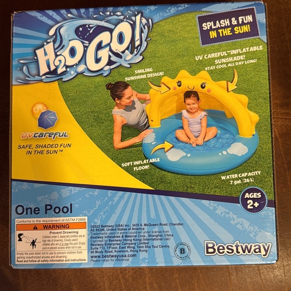 shaded kid pool - Picture 2 of 3